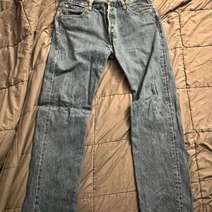 Men's Levi’s 501 Blue Jeans